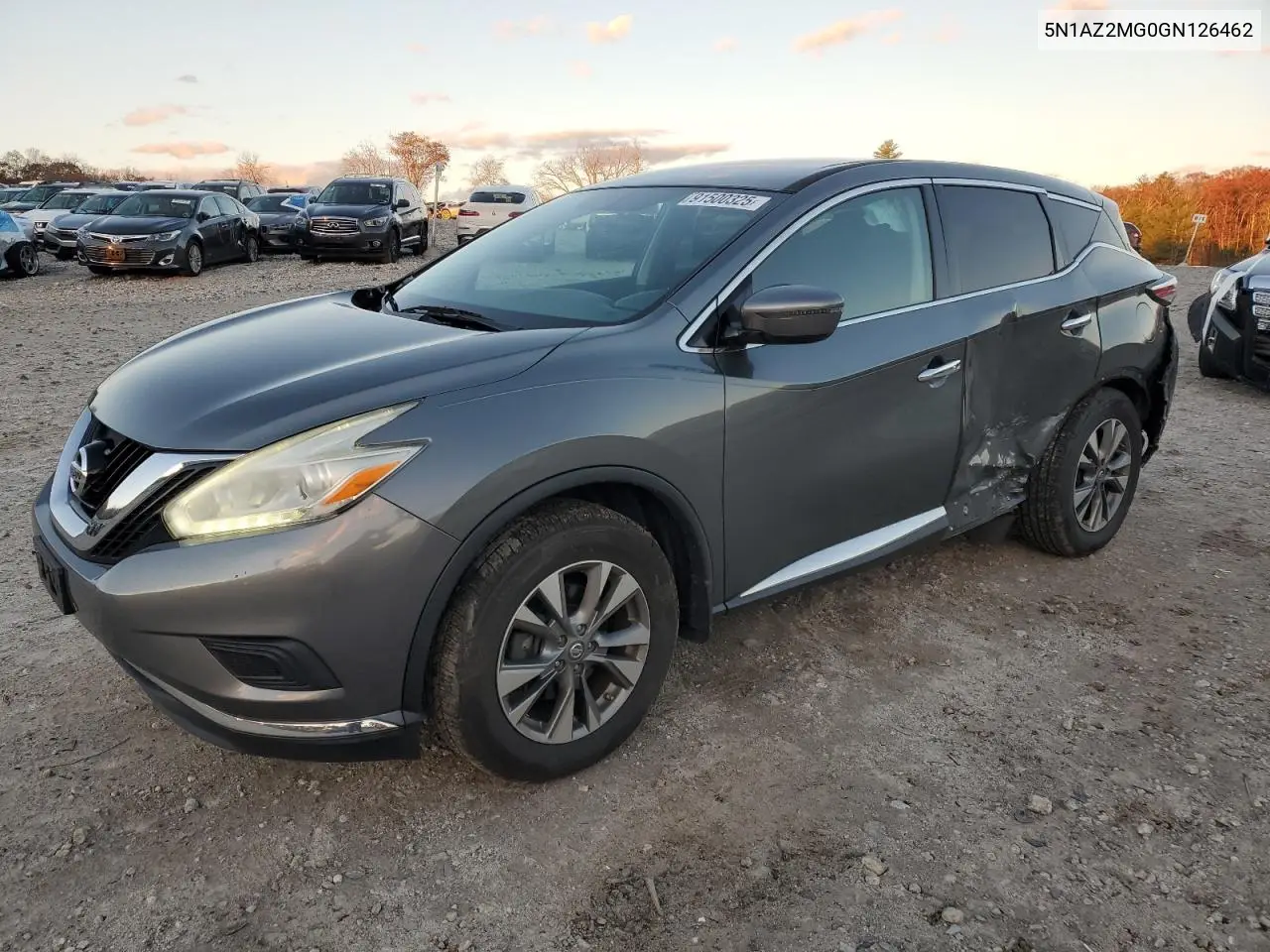 5N1AZ2MG0GN126462 2016 Nissan Murano S