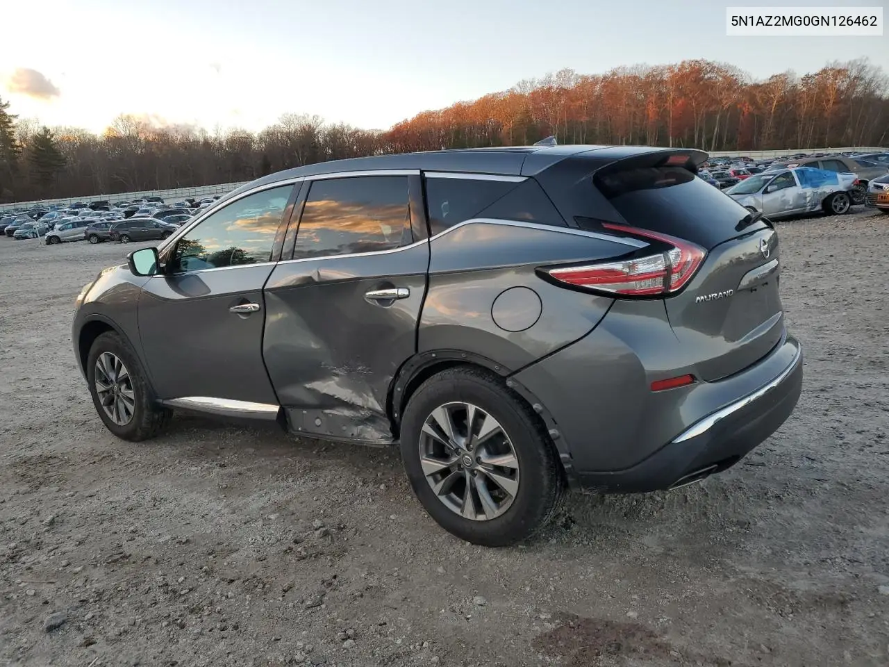 5N1AZ2MG0GN126462 2016 Nissan Murano S