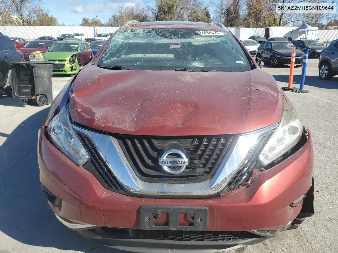 5N1AZ2MH8GN109644 2016 Nissan Murano S