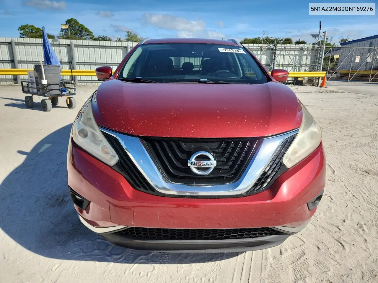 5N1AZ2MG9GN169276 2016 Nissan Murano S