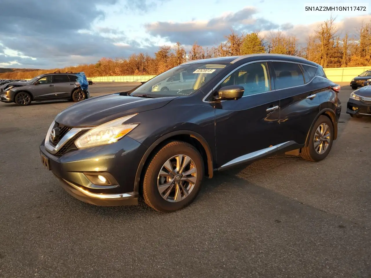 5N1AZ2MH1GN117472 2016 Nissan Murano S