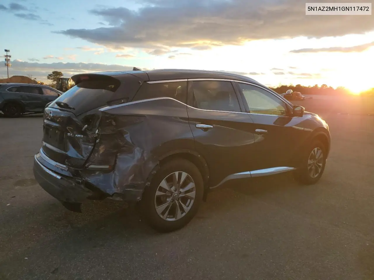 5N1AZ2MH1GN117472 2016 Nissan Murano S
