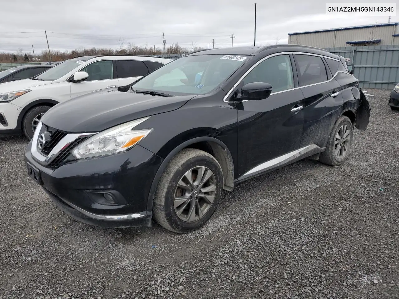 5N1AZ2MH5GN143346 2016 Nissan Murano S