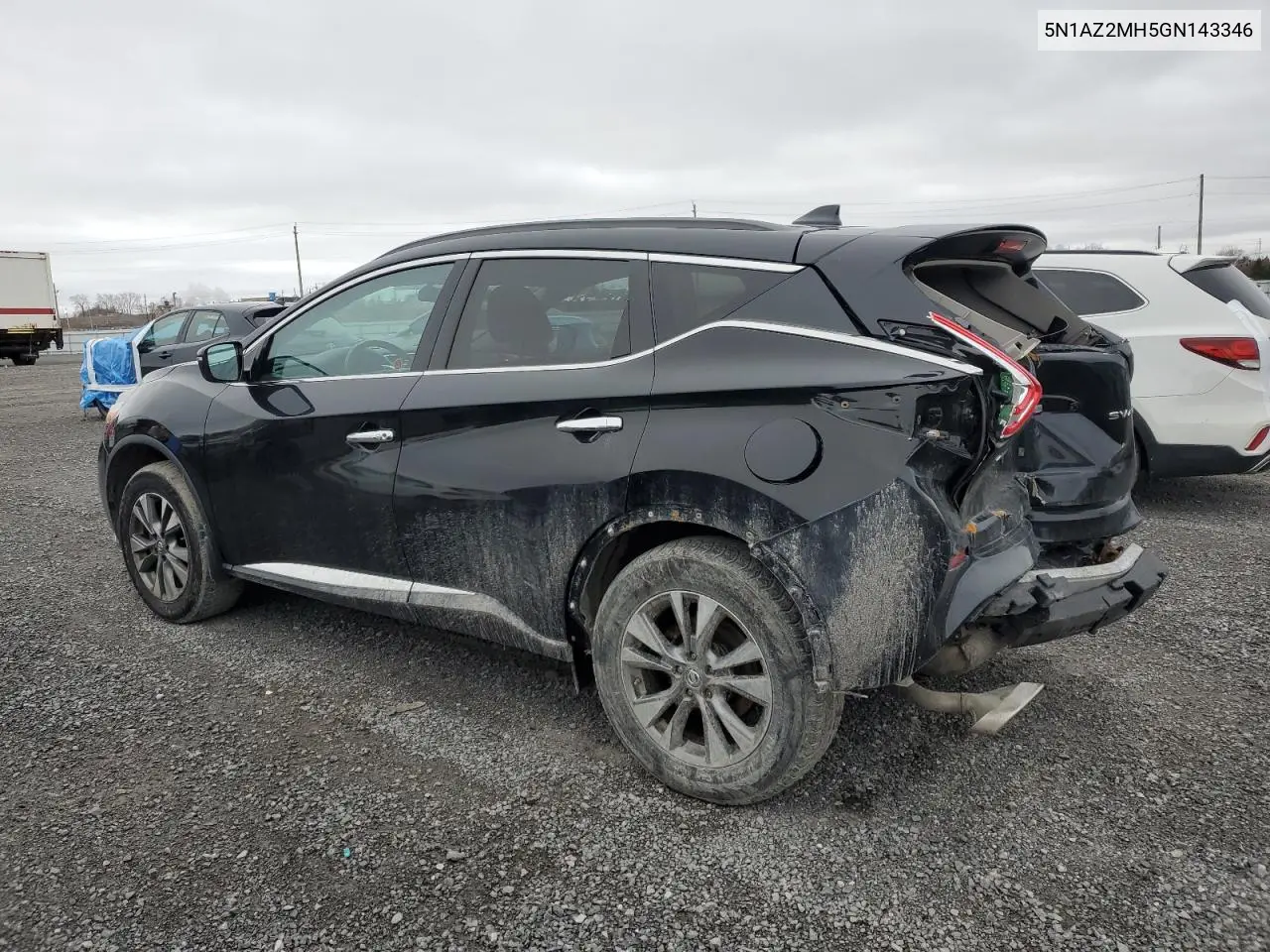 5N1AZ2MH5GN143346 2016 Nissan Murano S