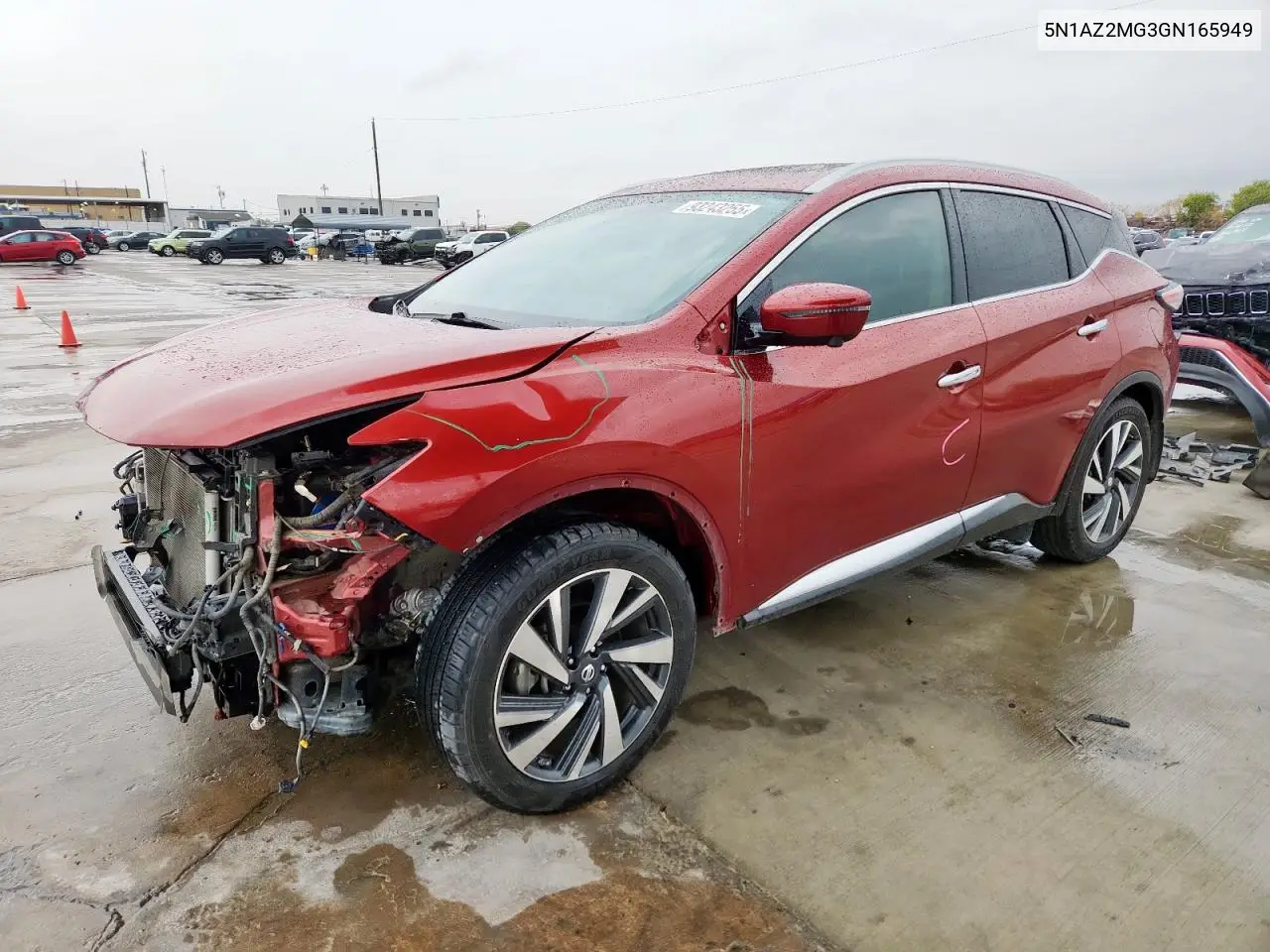 5N1AZ2MG3GN165949 2016 Nissan Murano S