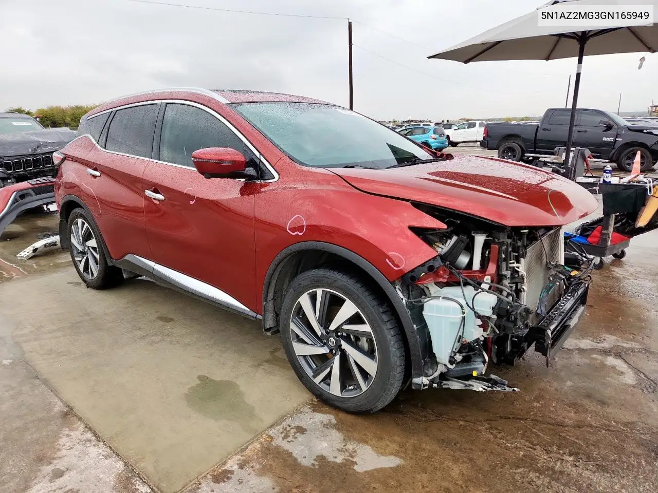 5N1AZ2MG3GN165949 2016 Nissan Murano S