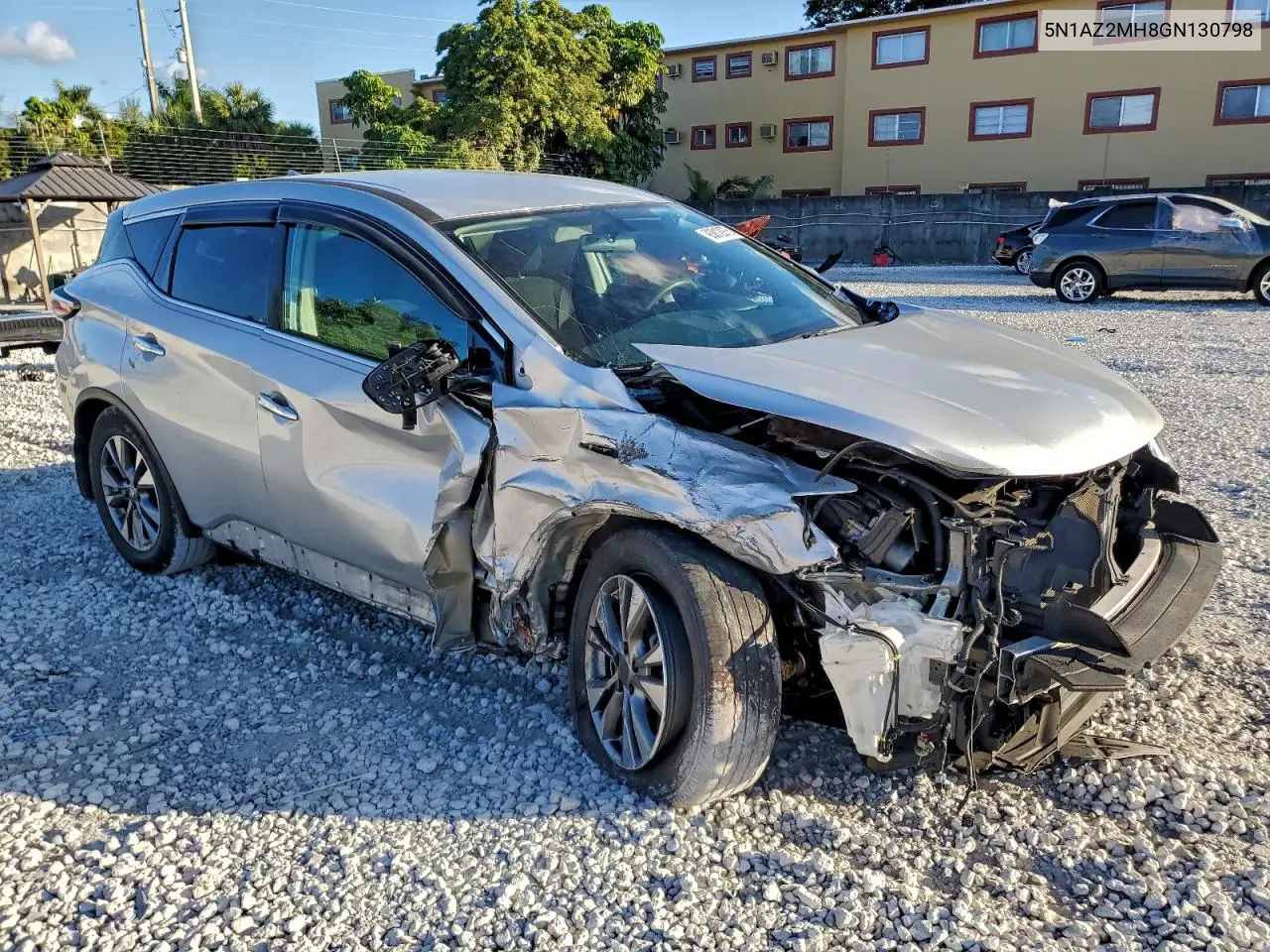 5N1AZ2MH8GN130798 2016 Nissan Murano S
