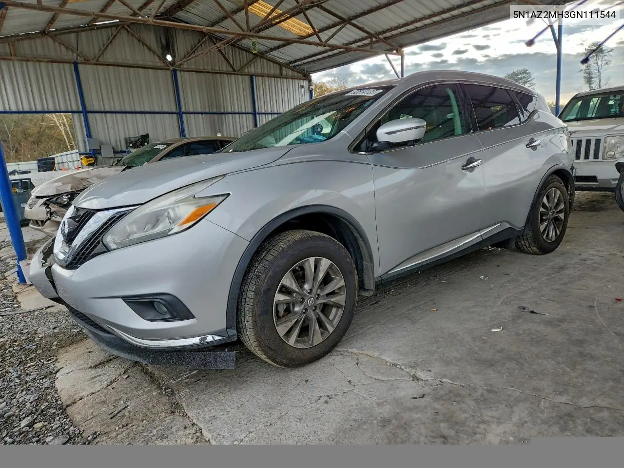 5N1AZ2MH3GN111544 2016 Nissan Murano S