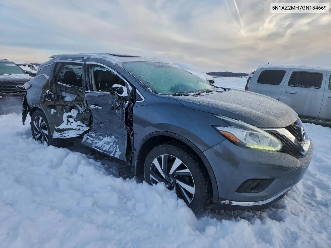 5N1AZ2MH7GN154669 2016 Nissan Murano S