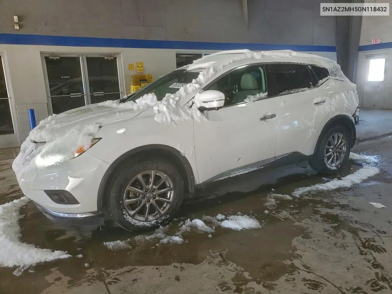 5N1AZ2MH5GN118432 2016 Nissan Murano S