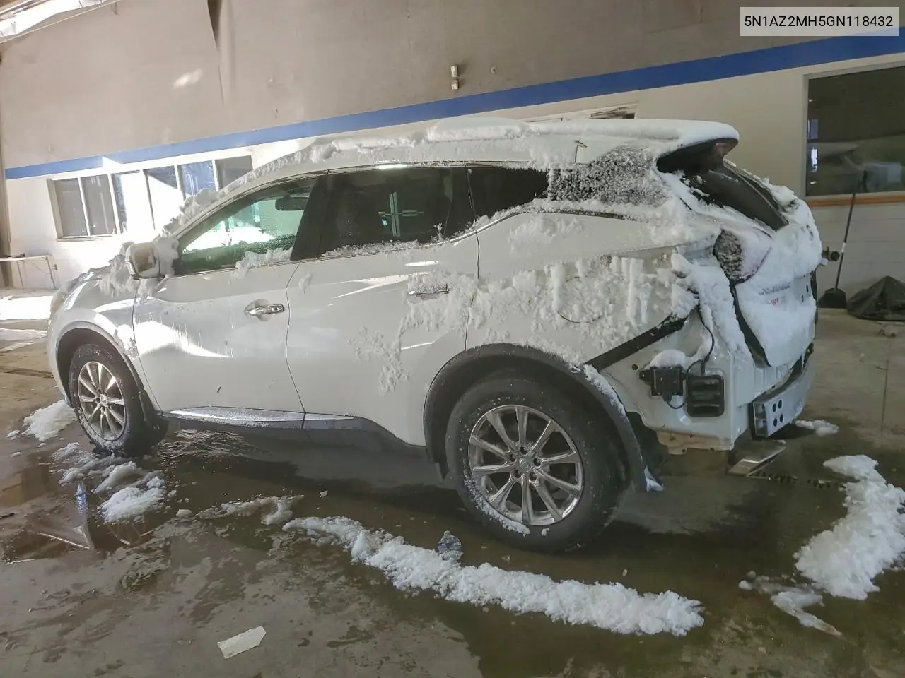 5N1AZ2MH5GN118432 2016 Nissan Murano S