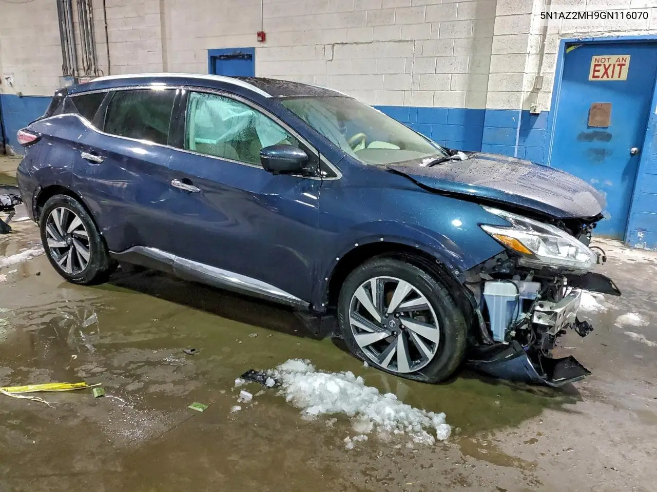 5N1AZ2MH9GN116070 2016 Nissan Murano S