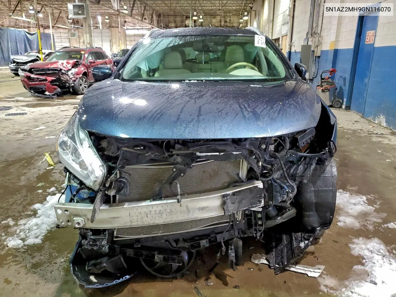 5N1AZ2MH9GN116070 2016 Nissan Murano S