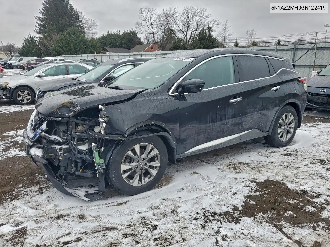 5N1AZ2MH0GN122419 2016 Nissan Murano S