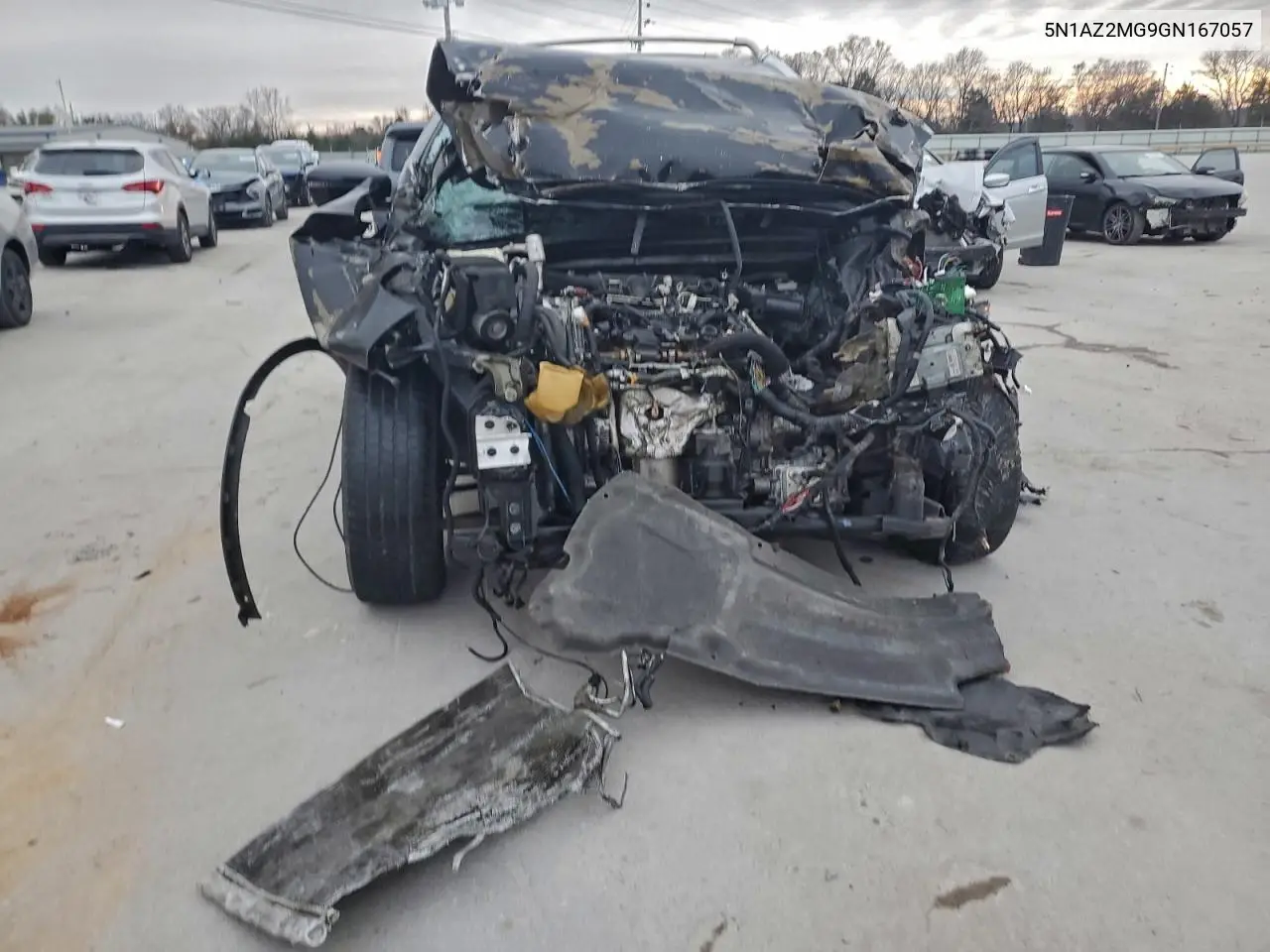 5N1AZ2MG9GN167057 2016 Nissan Murano S