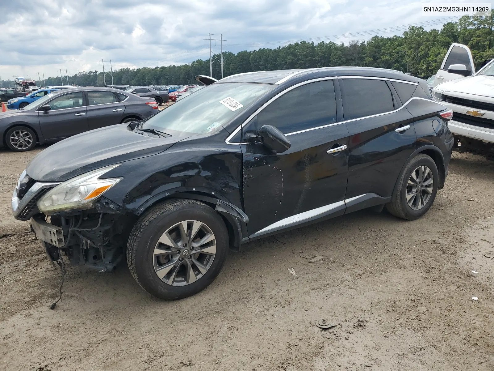 5N1AZ2MG3HN114209 2017 Nissan Murano S