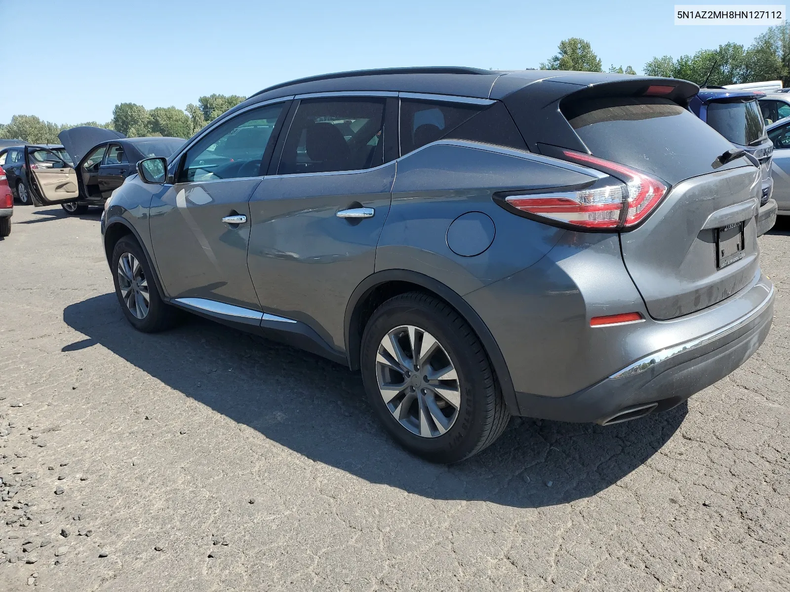 5N1AZ2MH8HN127112 2017 Nissan Murano S