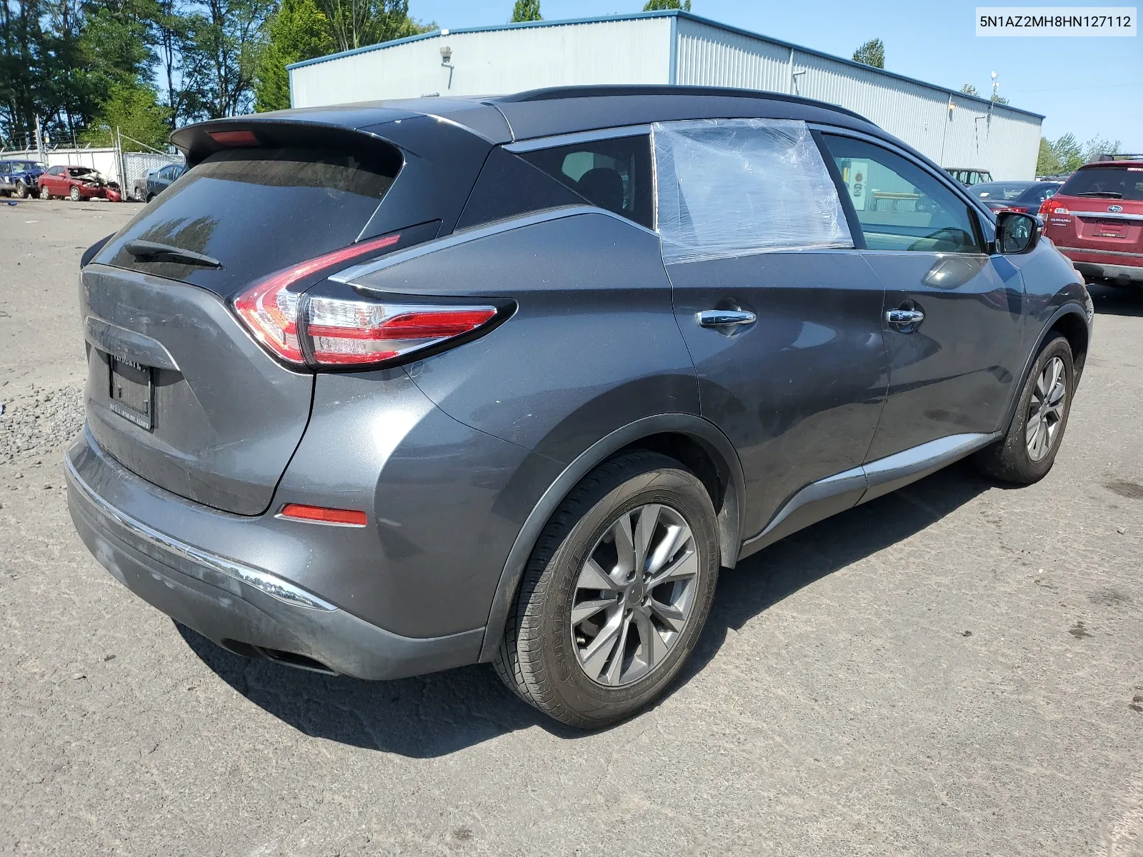 2017 Nissan Murano S VIN: 5N1AZ2MH8HN127112 Lot: 62934304