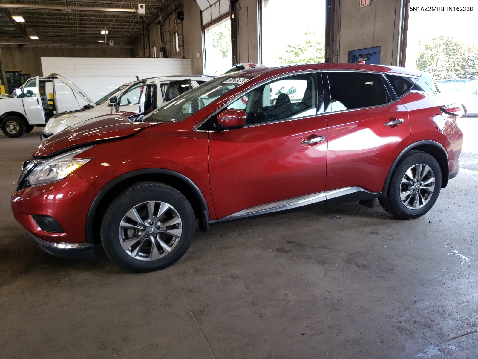 2017 Nissan Murano S VIN: 5N1AZ2MH8HN162328 Lot: 65213184