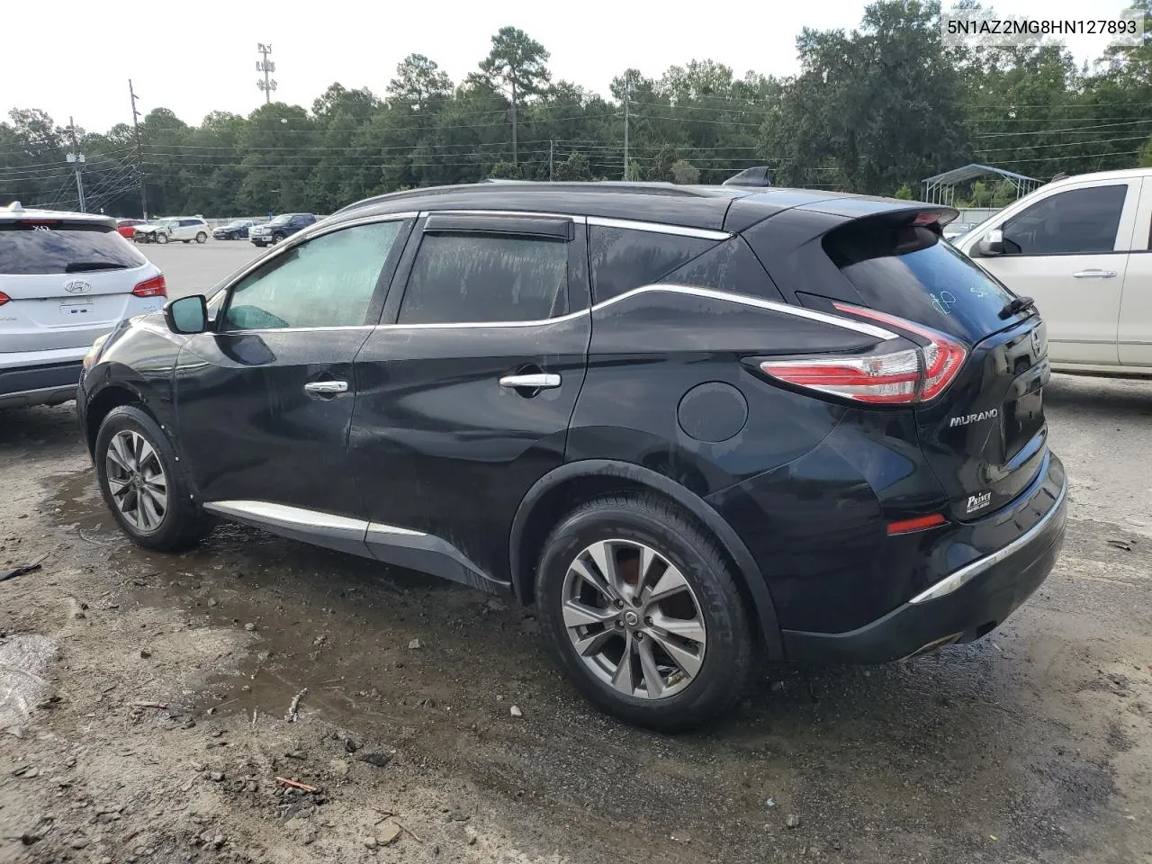 5N1AZ2MG8HN127893 2017 Nissan Murano S