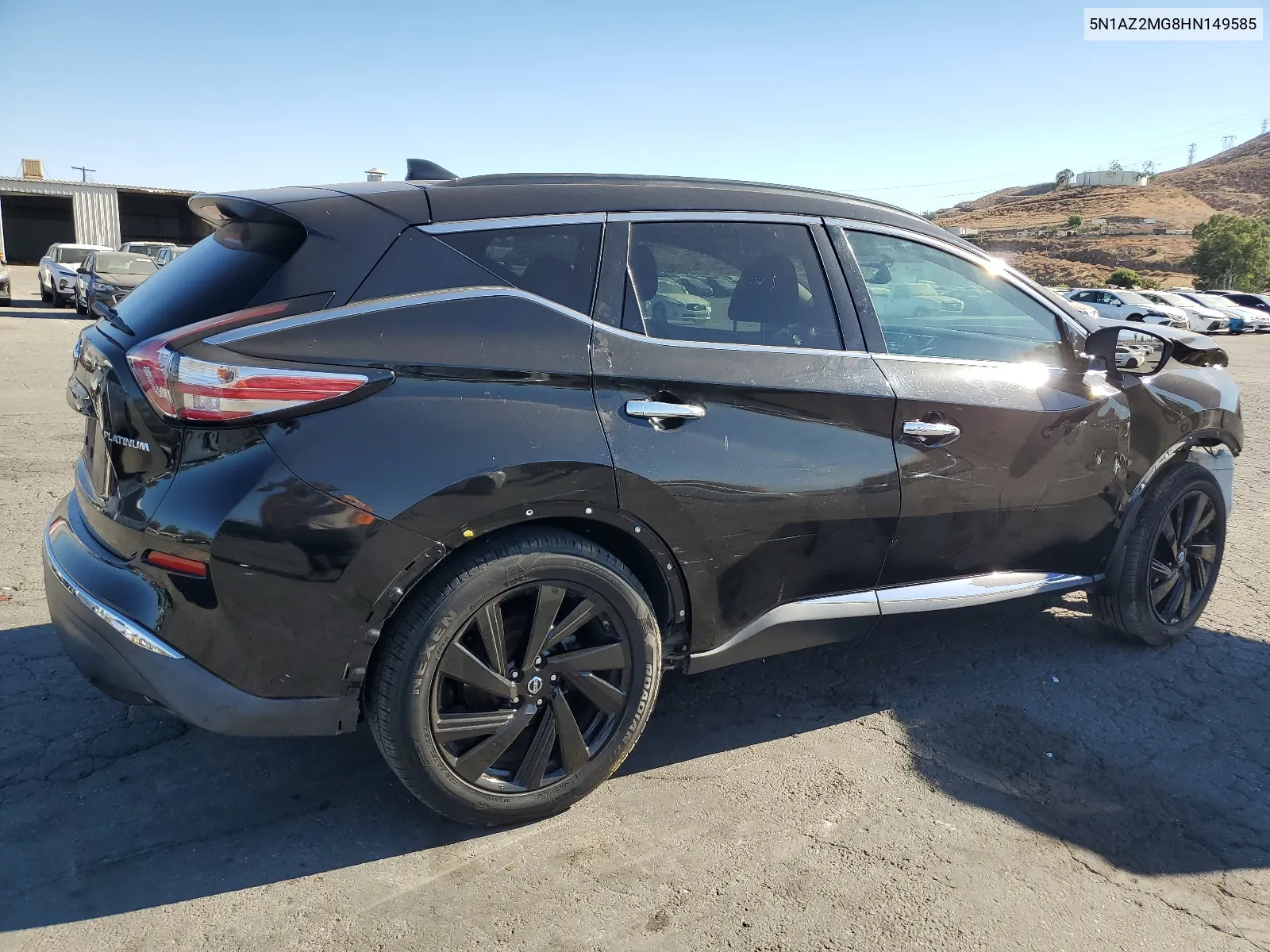 2017 Nissan Murano S VIN: 5N1AZ2MG8HN149585 Lot: 68257974