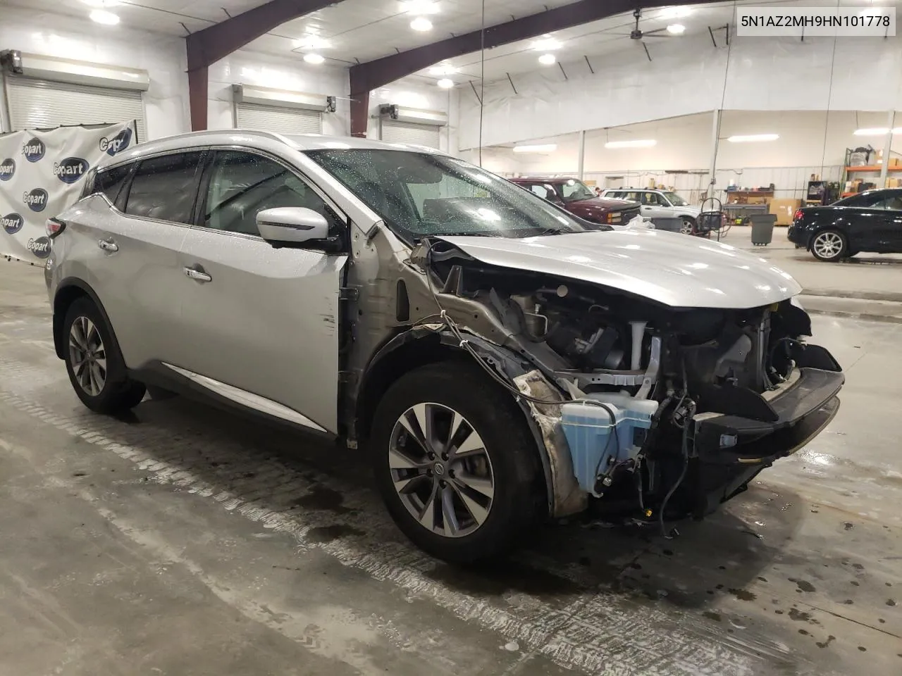 5N1AZ2MH9HN101778 2017 Nissan Murano S