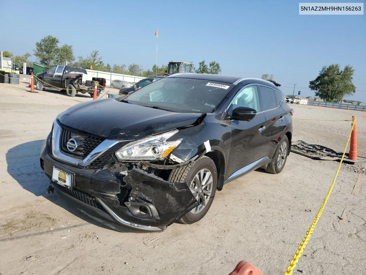 2017 Nissan Murano S VIN: 5N1AZ2MH9HN156263 Lot: 68995004