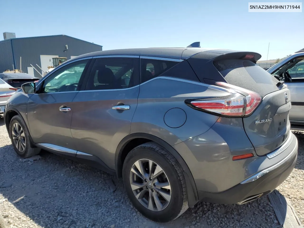 2017 Nissan Murano S VIN: 5N1AZ2MH9HN171944 Lot: 69045184