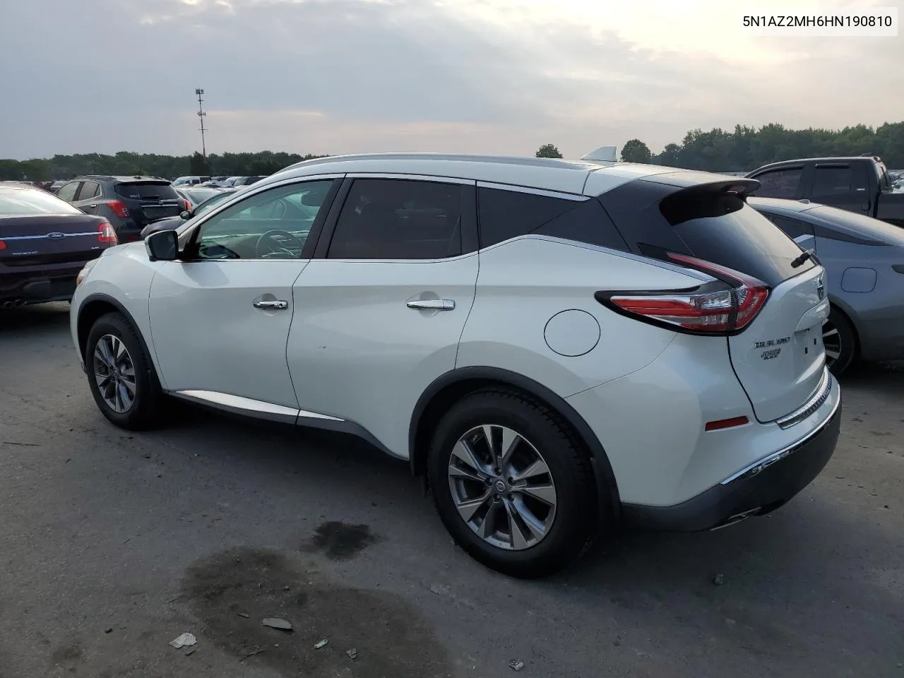 2017 Nissan Murano S VIN: 5N1AZ2MH6HN190810 Lot: 69172224