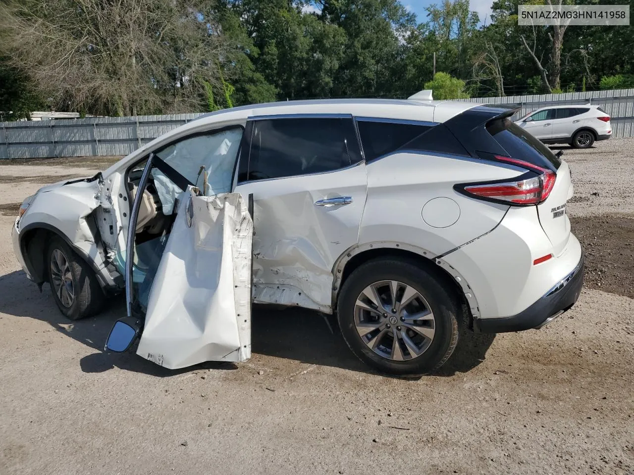 2017 Nissan Murano S VIN: 5N1AZ2MG3HN141958 Lot: 69186624