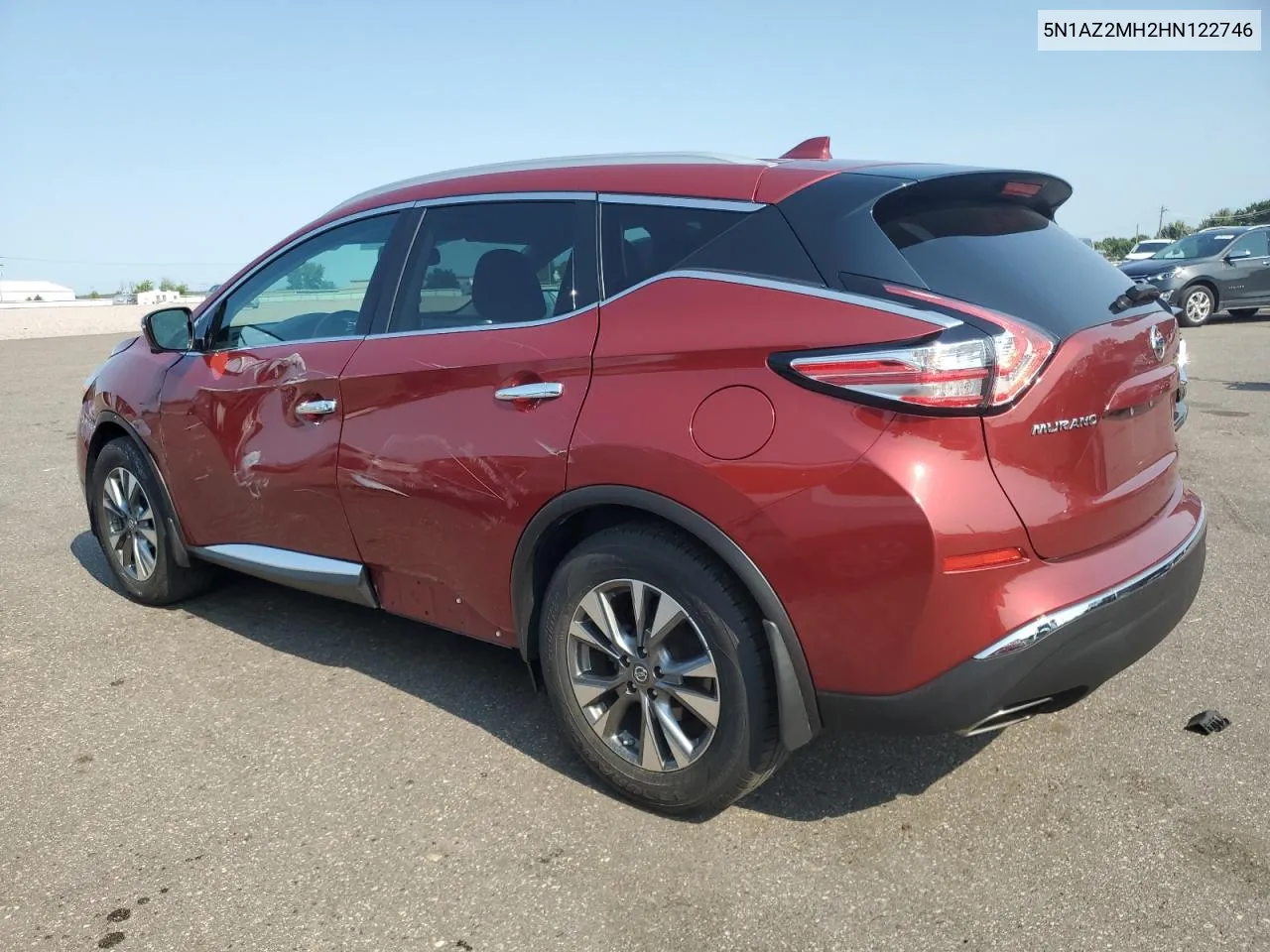 2017 Nissan Murano S VIN: 5N1AZ2MH2HN122746 Lot: 69268414