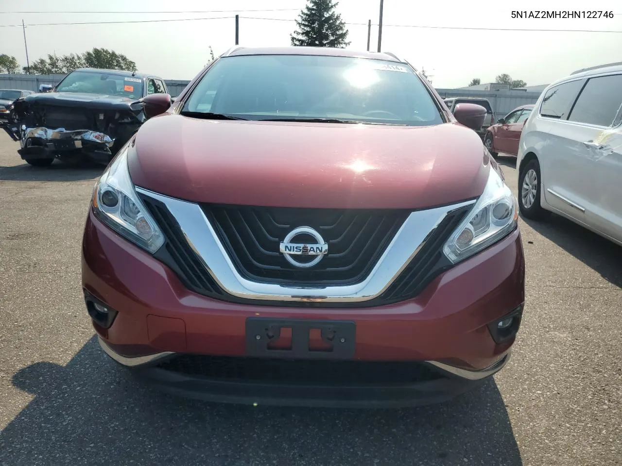 5N1AZ2MH2HN122746 2017 Nissan Murano S