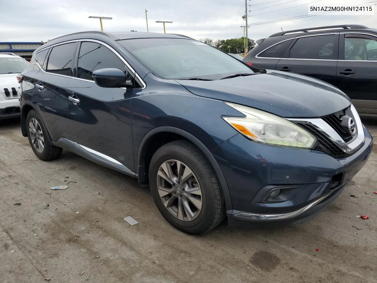 2017 Nissan Murano S VIN: 5N1AZ2MG0HN124115 Lot: 69857604