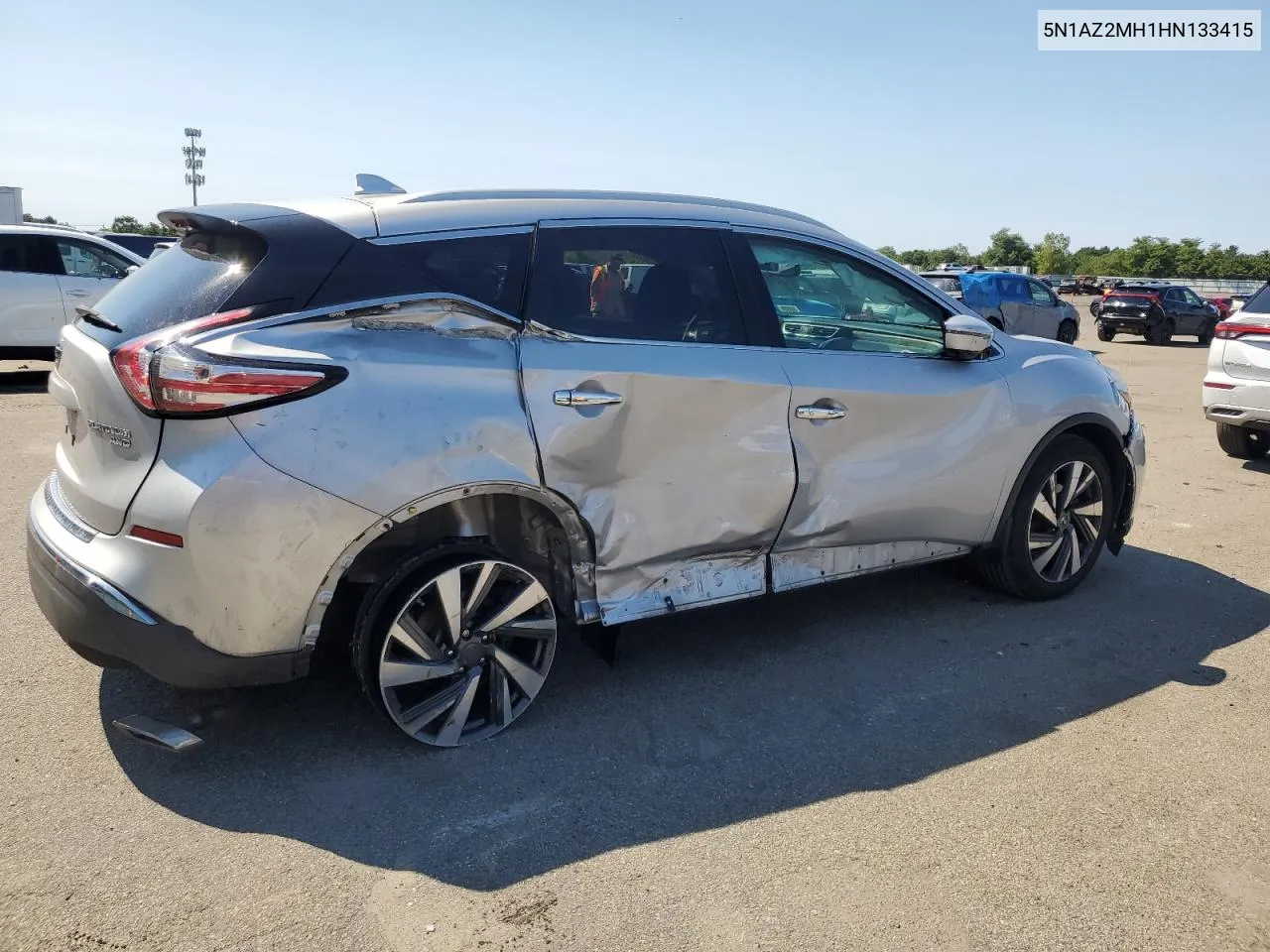 5N1AZ2MH1HN133415 2017 Nissan Murano S