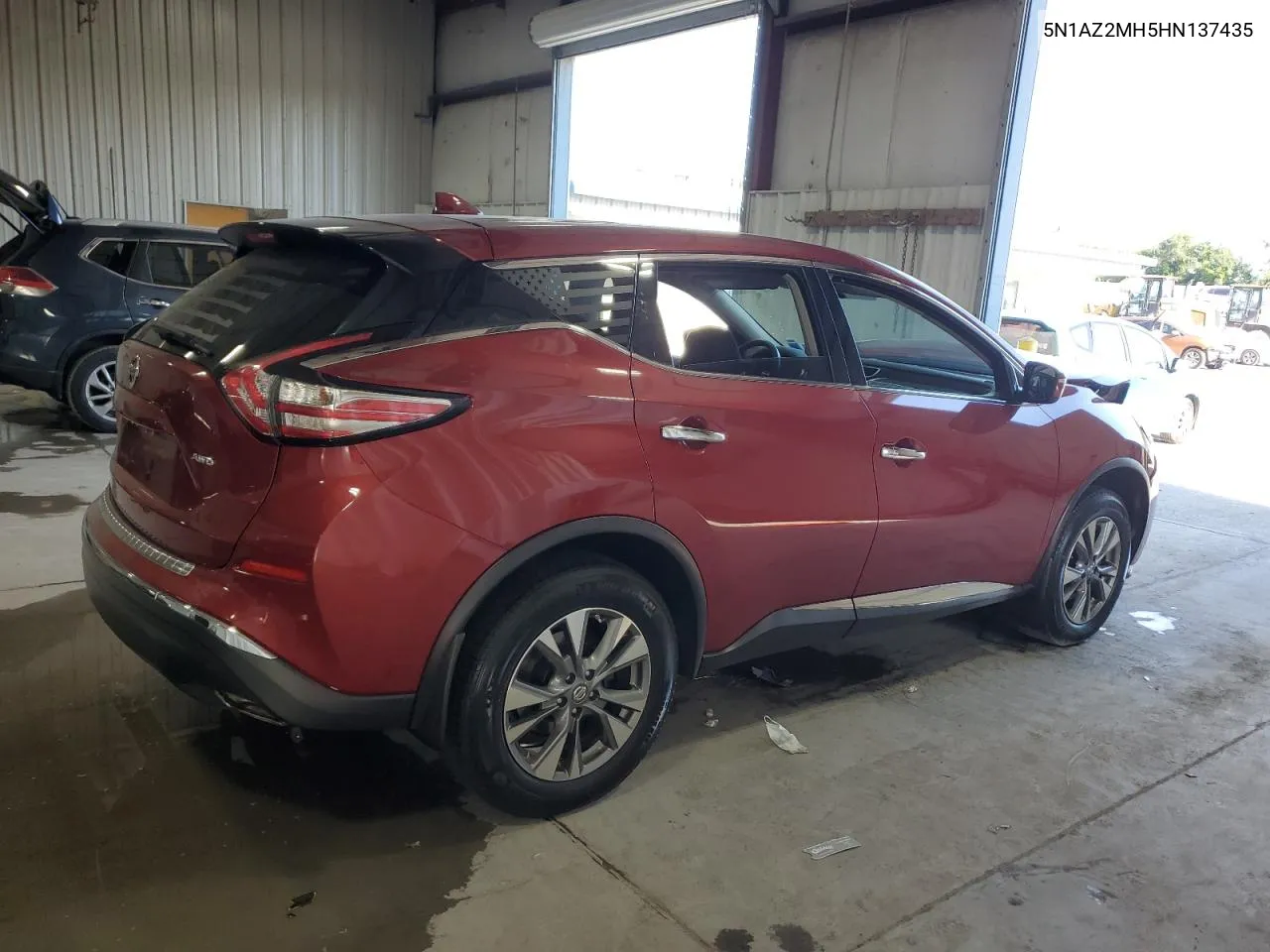 5N1AZ2MH5HN137435 2017 Nissan Murano S