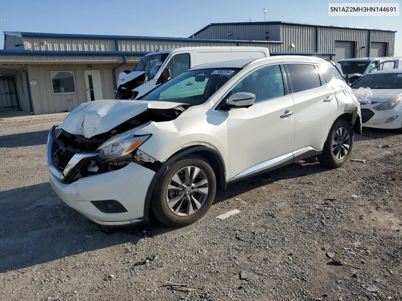 5N1AZ2MH3HN144691 2017 Nissan Murano S