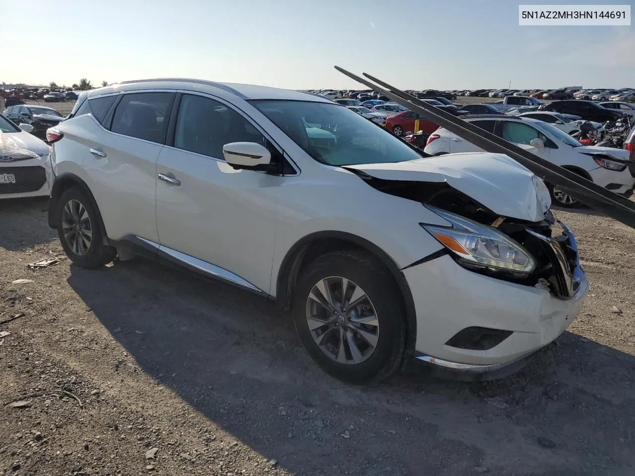 2017 Nissan Murano S VIN: 5N1AZ2MH3HN144691 Lot: 71553784