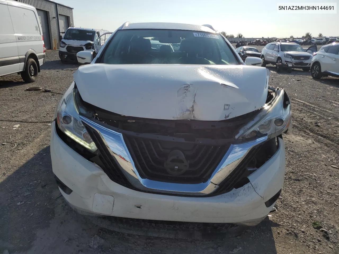 5N1AZ2MH3HN144691 2017 Nissan Murano S