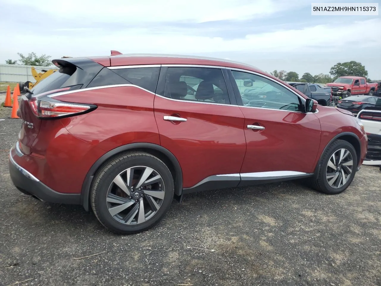 2017 Nissan Murano S VIN: 5N1AZ2MH9HN115373 Lot: 72216314