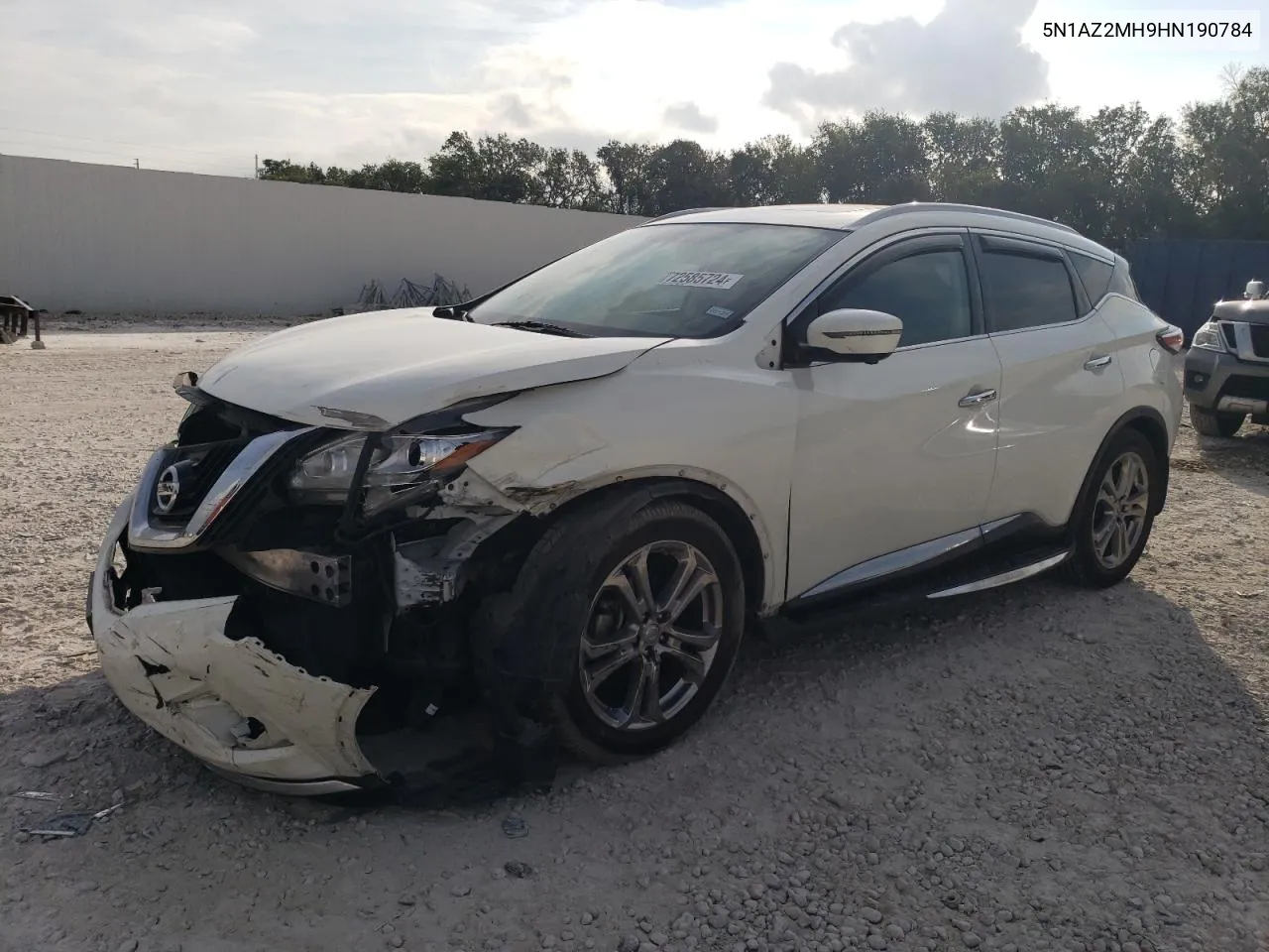 5N1AZ2MH9HN190784 2017 Nissan Murano S