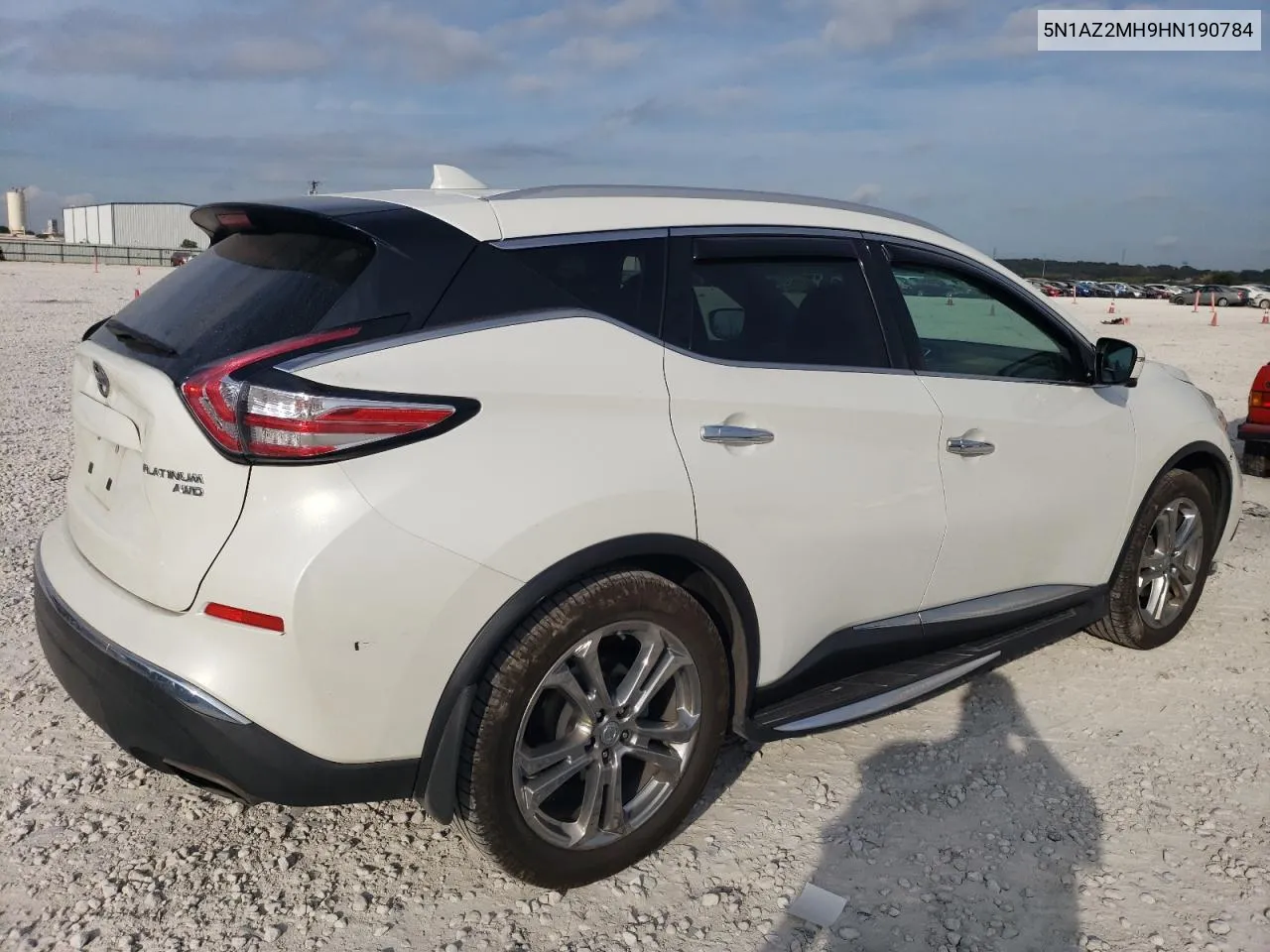 2017 Nissan Murano S VIN: 5N1AZ2MH9HN190784 Lot: 72585724