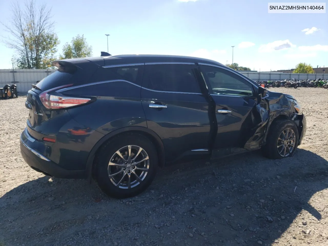 2017 Nissan Murano S VIN: 5N1AZ2MH5HN140464 Lot: 73386724