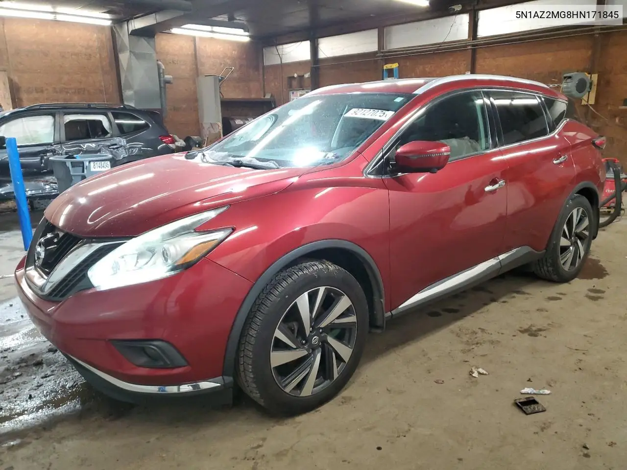 5N1AZ2MG8HN171845 2017 Nissan Murano S