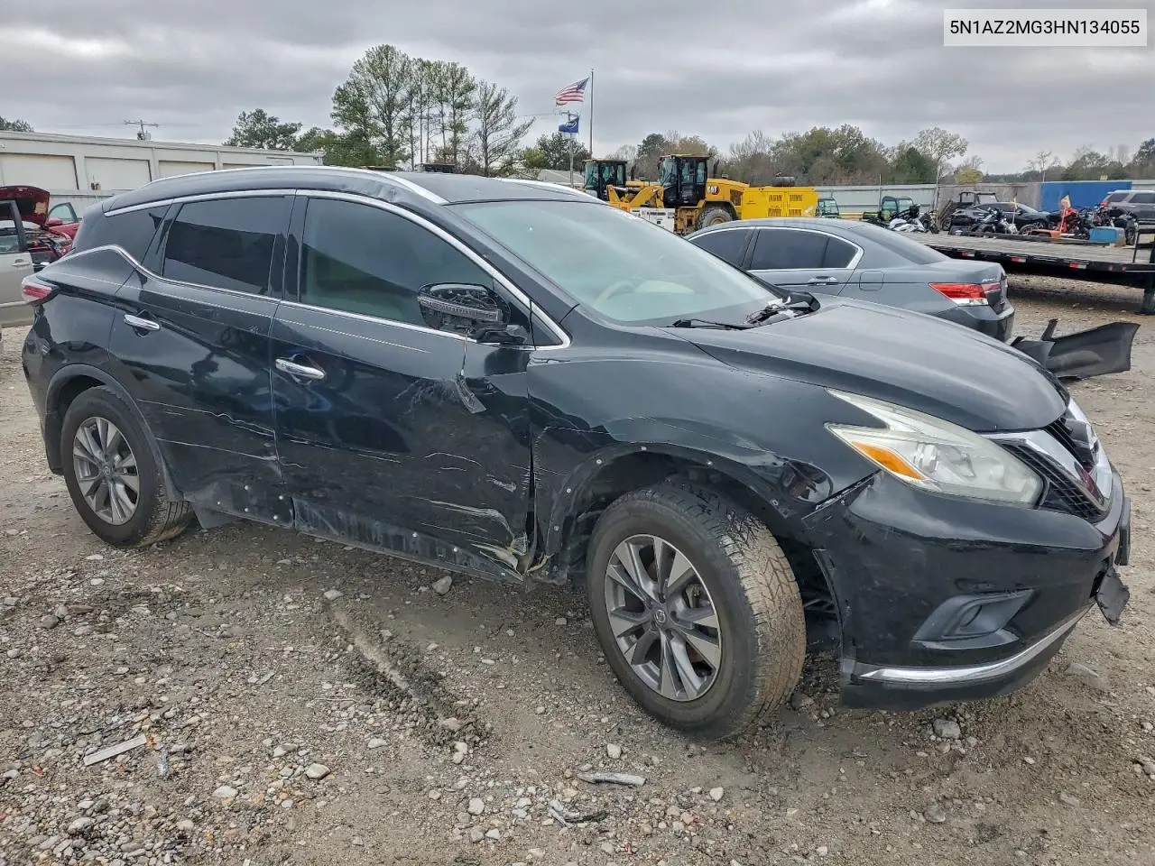 5N1AZ2MG3HN134055 2017 Nissan Murano S