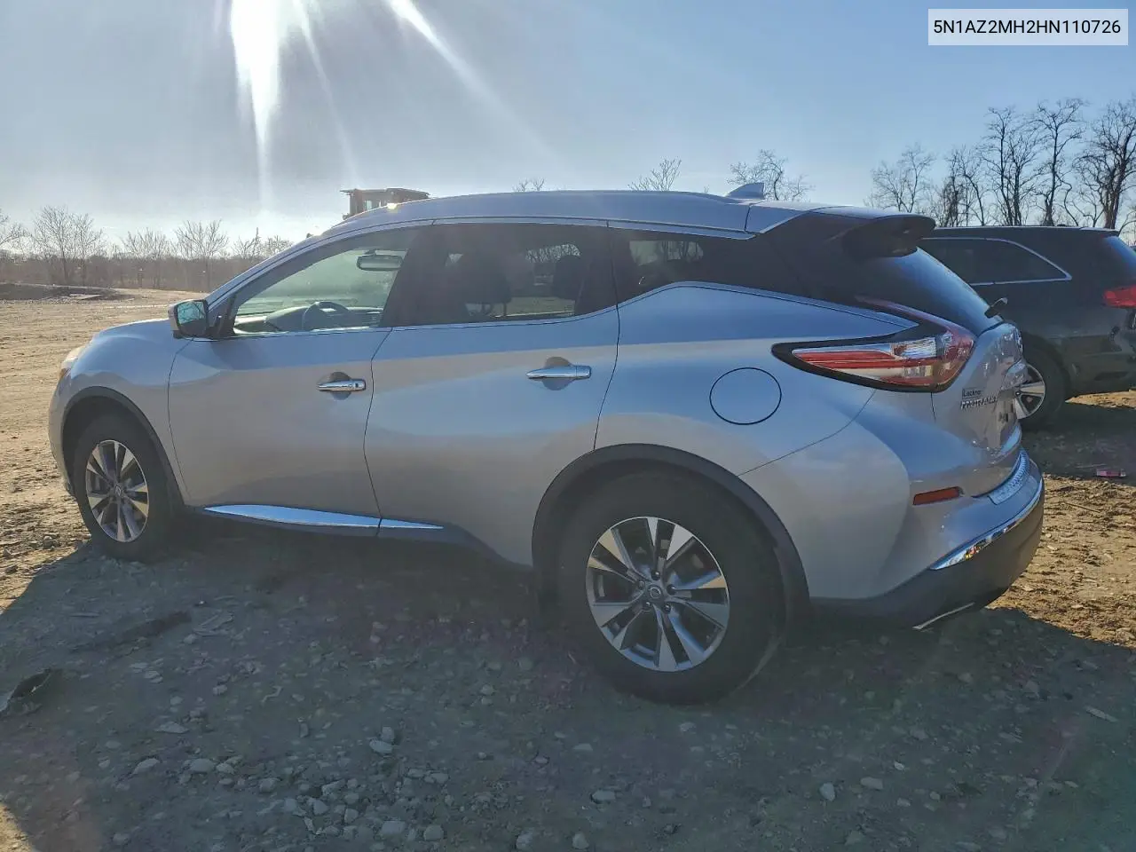 5N1AZ2MH2HN110726 2017 Nissan Murano S