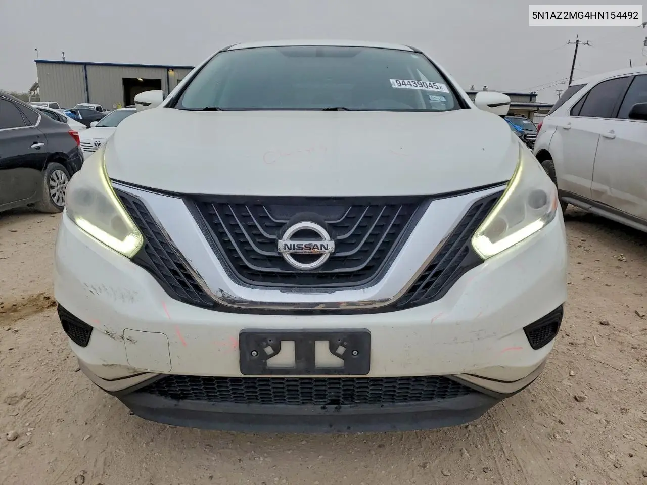 5N1AZ2MG4HN154492 2017 Nissan Murano S