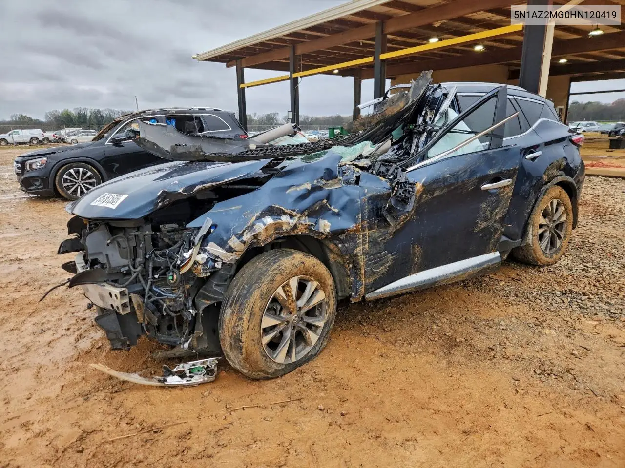 5N1AZ2MG0HN120419 2017 Nissan Murano S