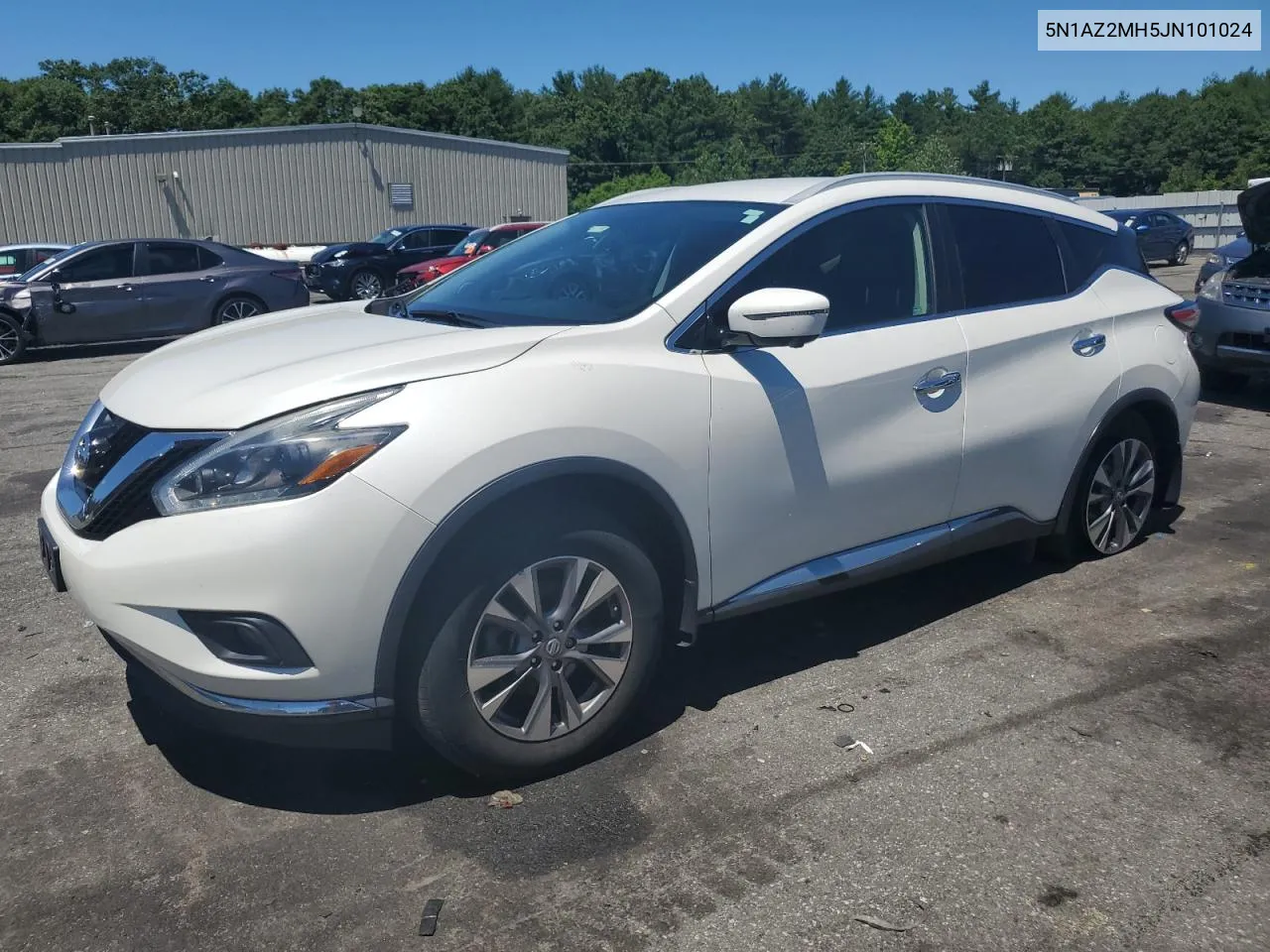 2018 Nissan Murano S VIN: 5N1AZ2MH5JN101024 Lot: 60924424