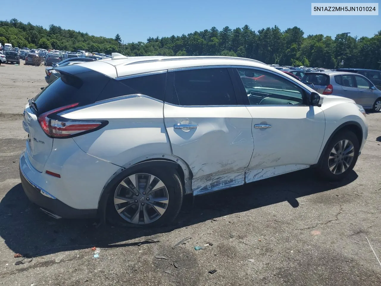 2018 Nissan Murano S VIN: 5N1AZ2MH5JN101024 Lot: 60924424