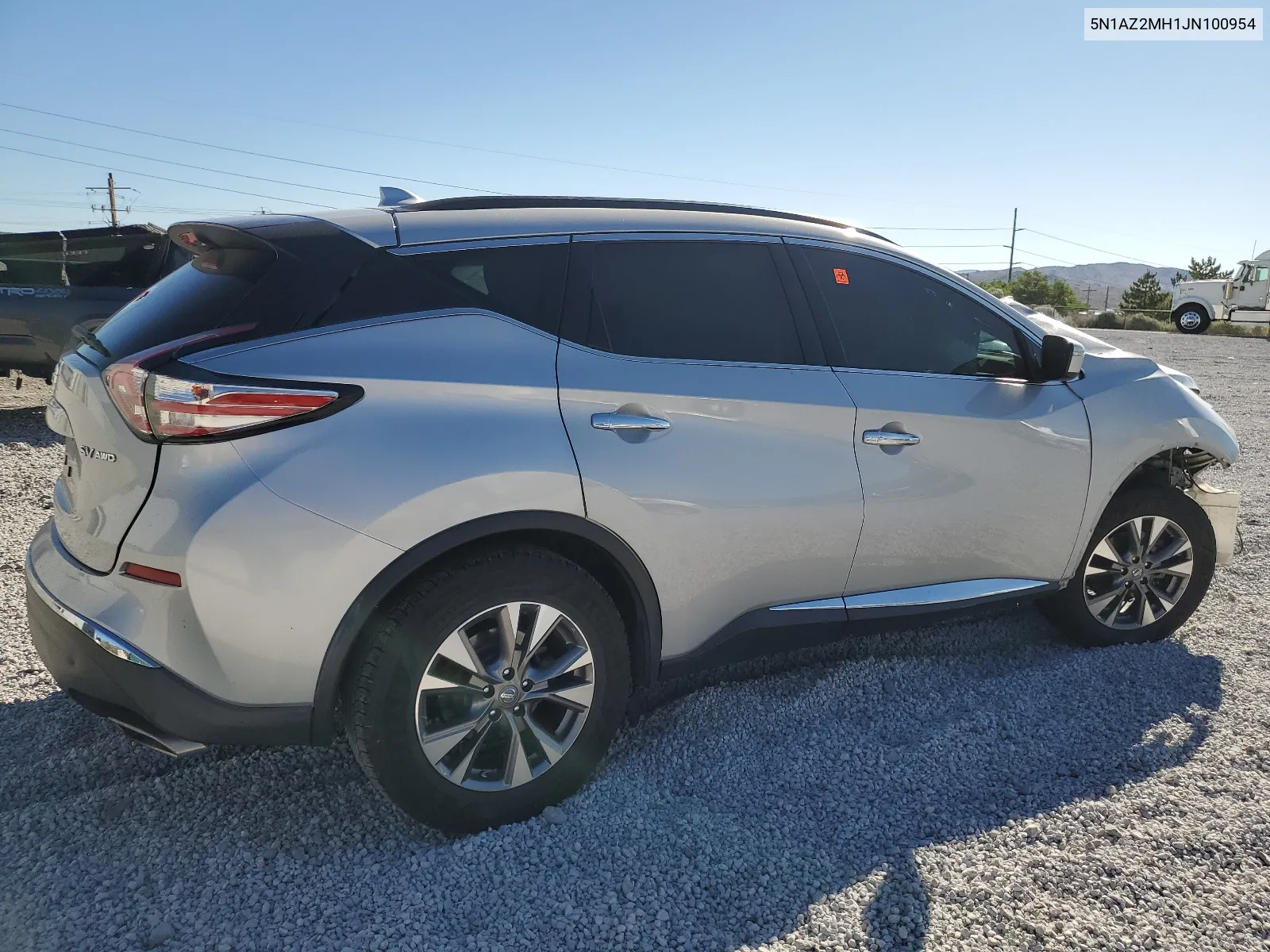 2018 Nissan Murano S VIN: 5N1AZ2MH1JN100954 Lot: 61150994